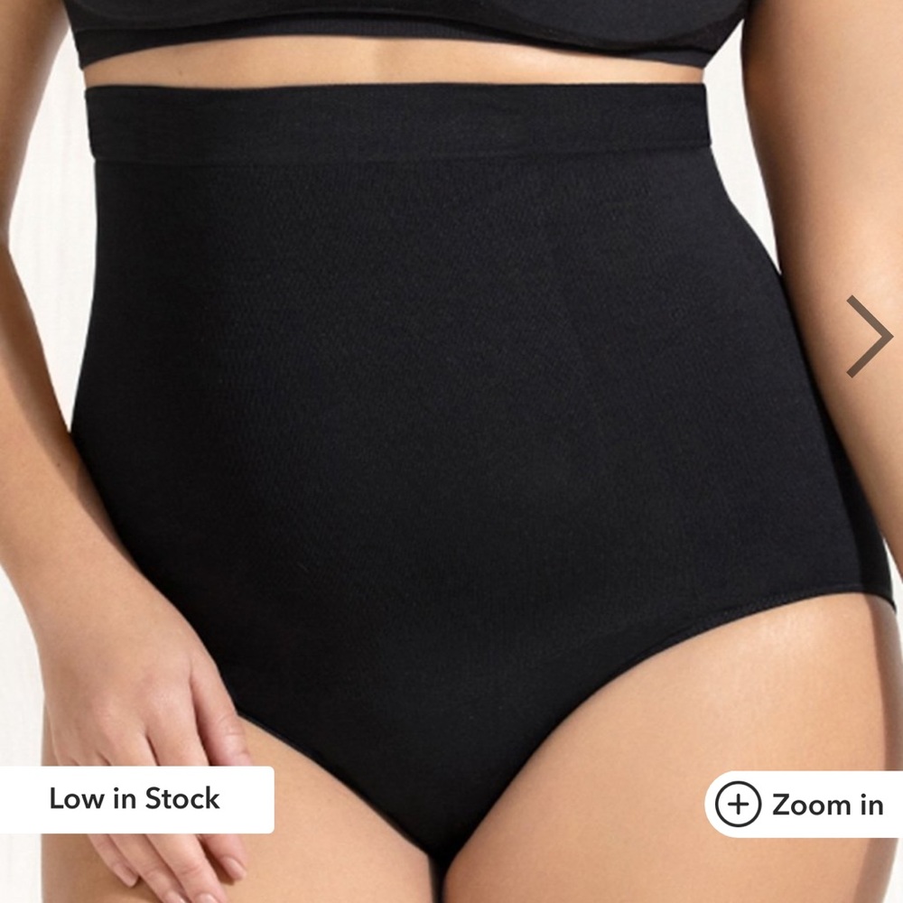 Empetua® High-Waisted Shaper Black Panty Women Size 3XL